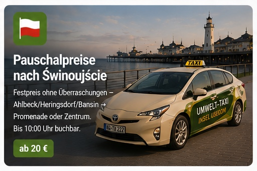 Pauschalpreise nach Swinoujscie ab 20€